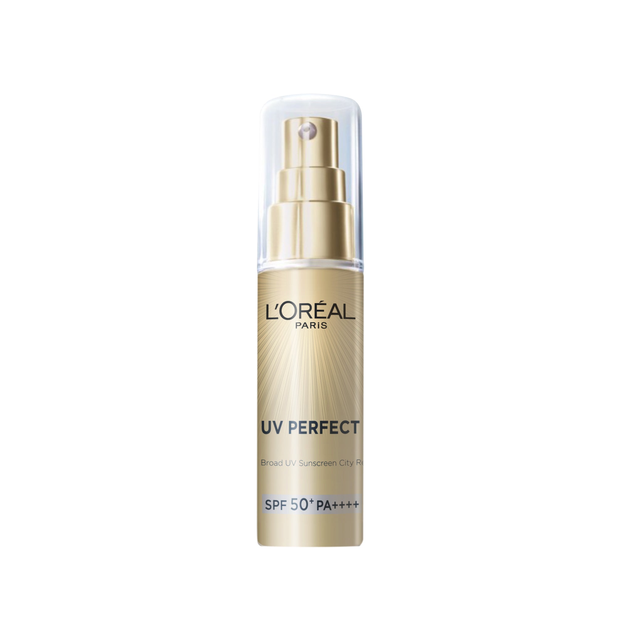 L'Oreal Paris UV Perfect Broad Uv Sunscreen City Resist SPF 50+ PA++++-  30ml